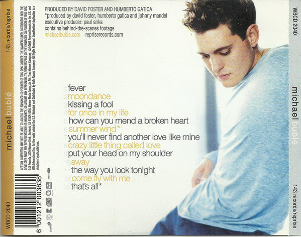 Michael Bublé : Michael Bublé (CD, Album, Enh)