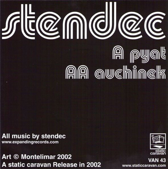 Stendec : Pyat / Auchinek (7", Single, Cle)