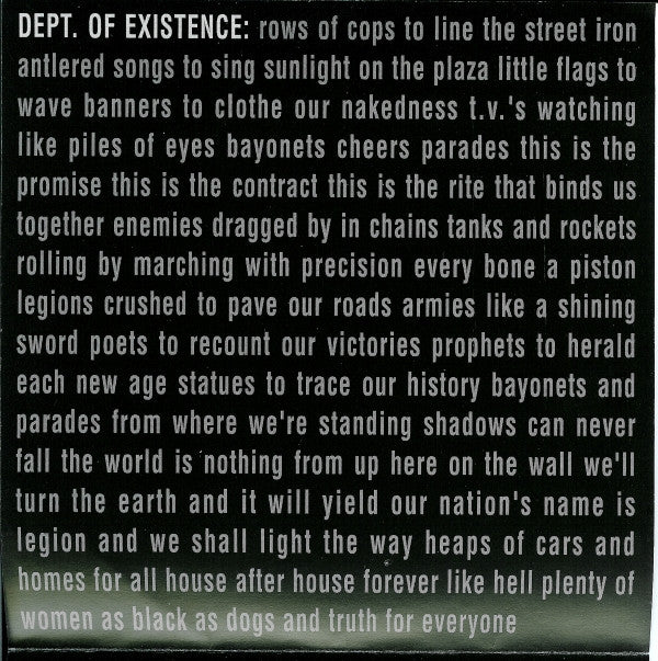 Distorted Pony : Dept. Of Existence / Go Cart (7")