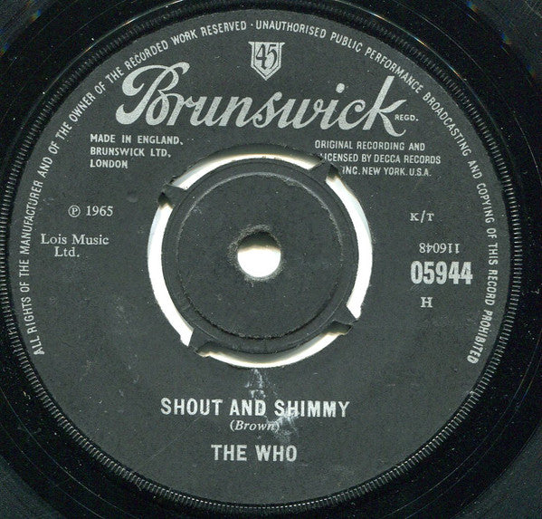 The Who : My Generation (7")