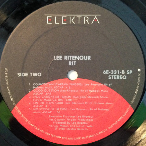 Lee Ritenour : Rit (LP, Album, RE)