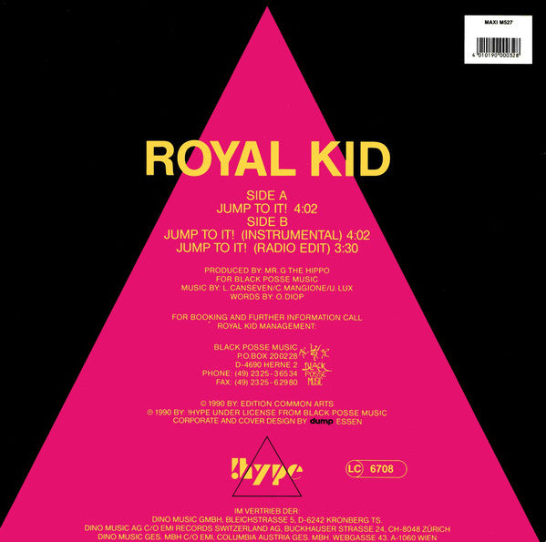 Royal Kid : Jump To It! (12", Maxi)