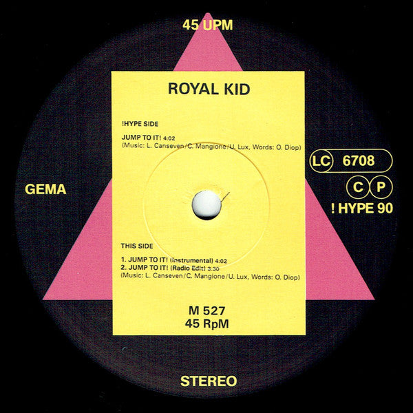 Royal Kid : Jump To It! (12", Maxi)