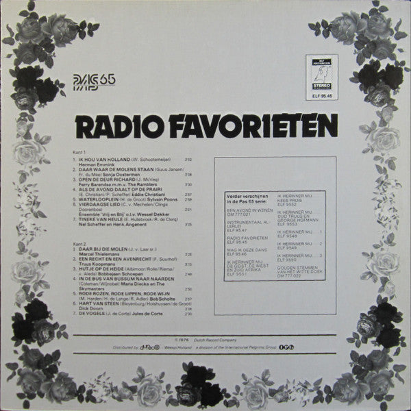 Various : Radio Favorieten (LP, Comp)