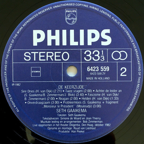 Seth Gaaikema : De Haagse Operette (LP, Album)