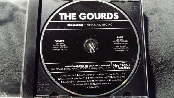 The Gourds : Haymaker! (CD, Album, Promo)