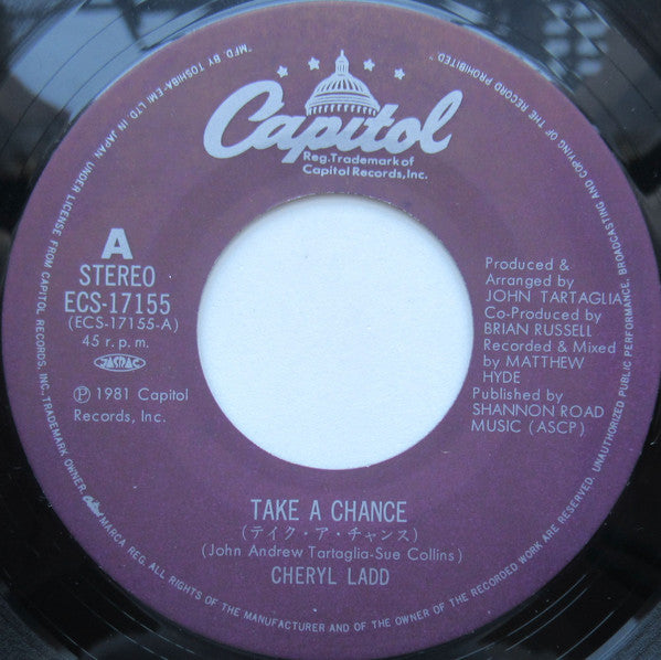 Cheryl Ladd : テイク・ア・チャンス Take A Chance (7", Single)