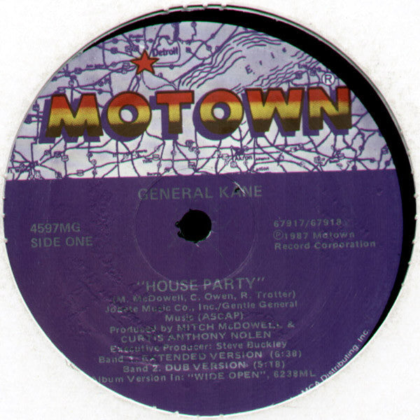 General Kane : House Party (12")