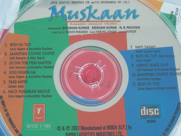 Nikhil-Vinay, Sameer : Muskaan (A Romantic Musical Thriller) (CD)