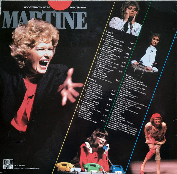 Martine Bijl : Martine (Hoogtepunten Uit De Theatershow) (LP, Comp)