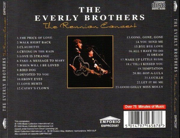 Everly Brothers : The Reunion Concert (CD, Album)