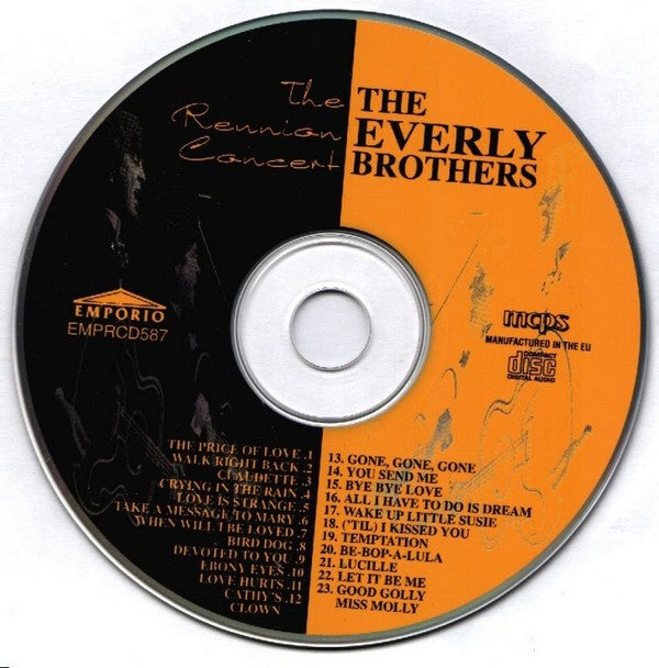 Everly Brothers : The Reunion Concert (CD, Album)