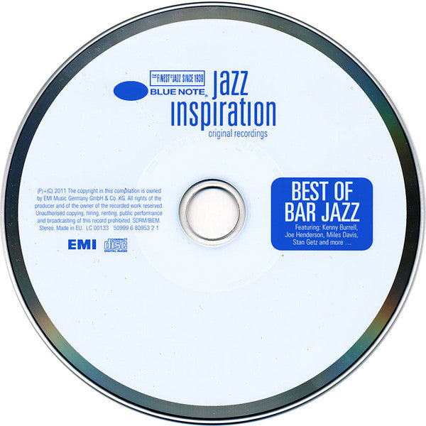 Various : Best Of Bar Jazz (CD, Comp)