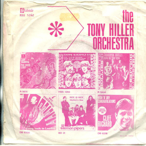 The Tony Hiller Orchestra* : Where The Rainbow Ends (7", Single)