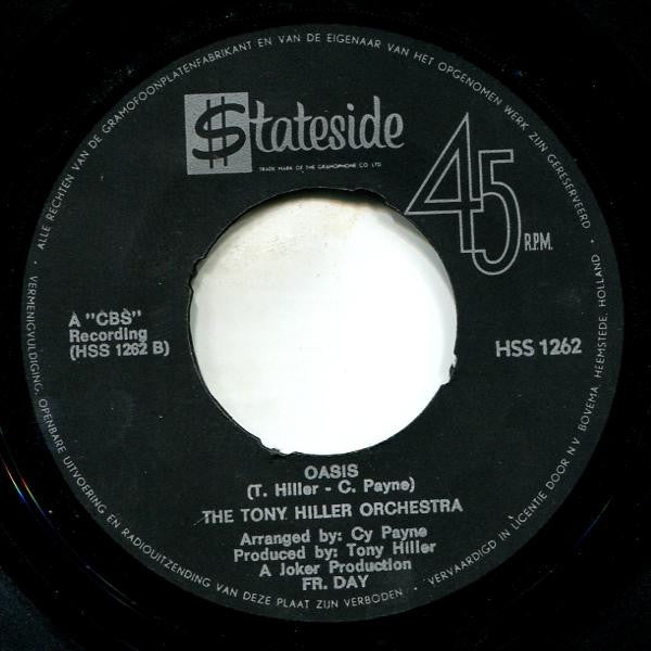 The Tony Hiller Orchestra* : Where The Rainbow Ends (7", Single)