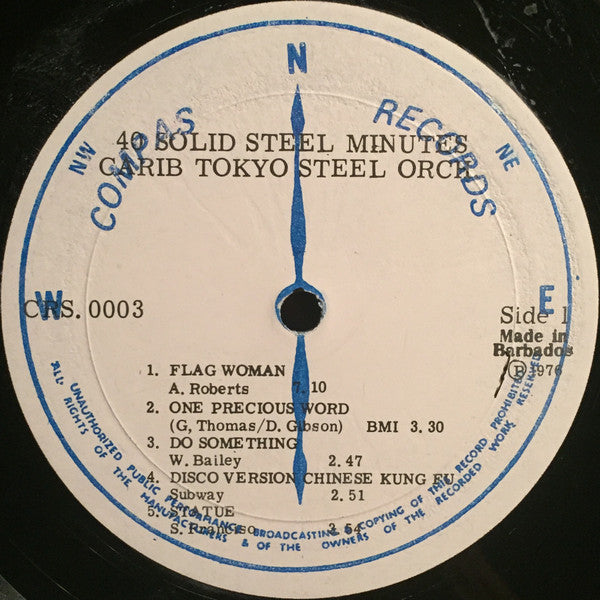 Carib Tokyo : 40 Solid Steel Minutes (LP, Album)