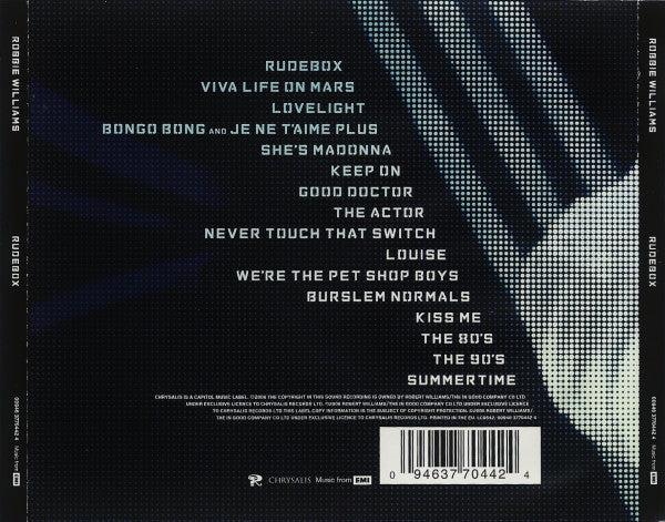Robbie Williams : Rudebox (CD, Album, Enh)