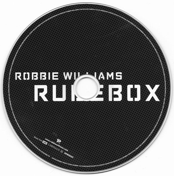 Robbie Williams : Rudebox (CD, Album, Enh)