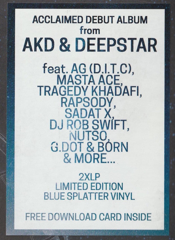 Arise King David & Deepstar The Abyss Dwella : Universal Language (2xLP, Album, Ltd, Blu)