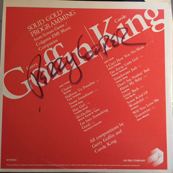 Goffin And King : Solid Gold Programming (2xLP, Comp, Promo, S/Edition)