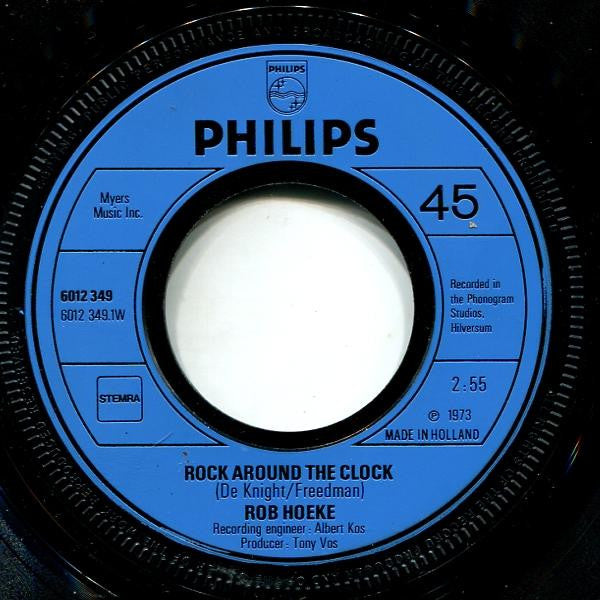 Rob Hoeke : Rock Around The Clock / Back On The Farm Again (7", Single)