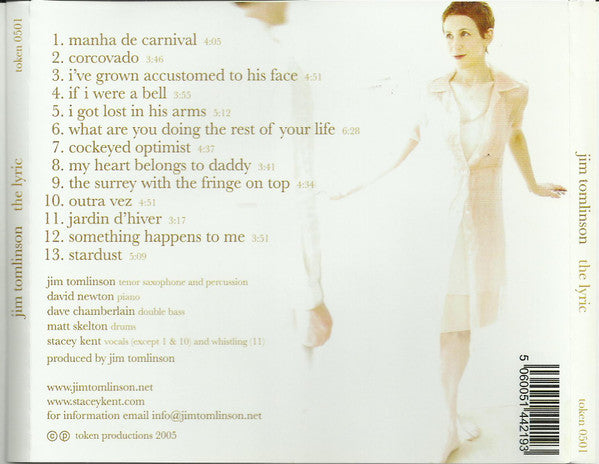 Jim Tomlinson Featuring Stacey Kent : The Lyric (CD, Album)
