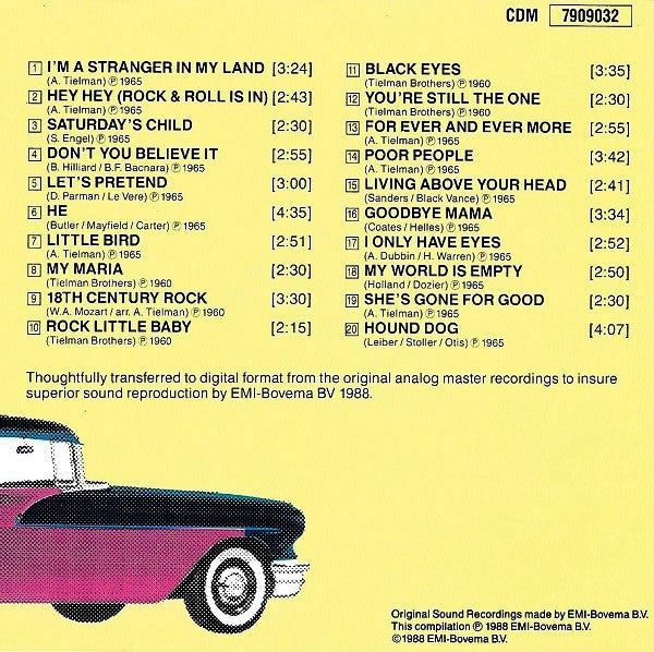 Tielman Brothers : Tielman Brothers (CD, Comp)