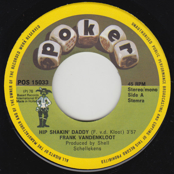 Frank Vandenkloot : Hip Shakin' Daddy (7")