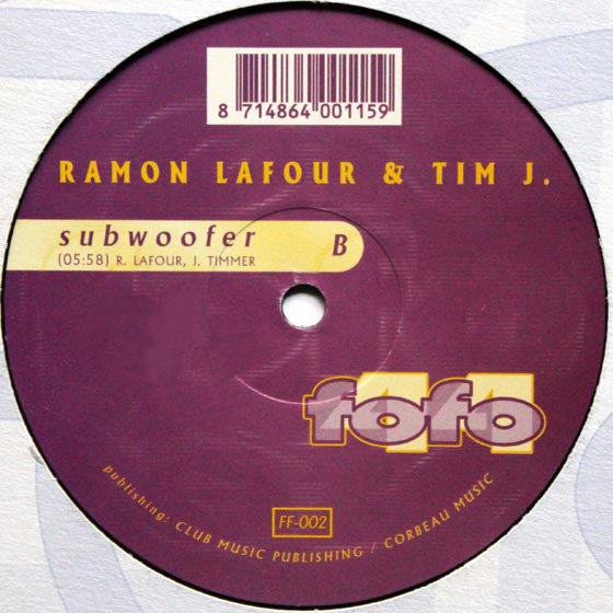 Ramon Lafour & Tim J : Revelation / Subwoofer (12")