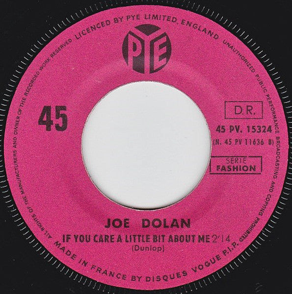 Joe Dolan : Make Me An Island (7", Single, Mono)