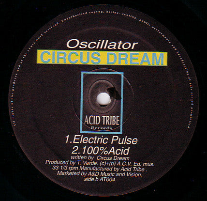 Circus Dream : Oscillator (12")