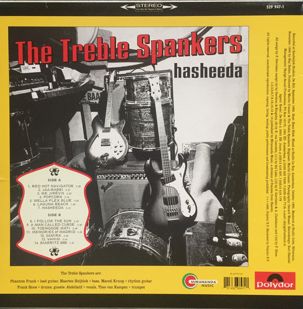 The Treble Spankers : Hasheeda (LP, Album)