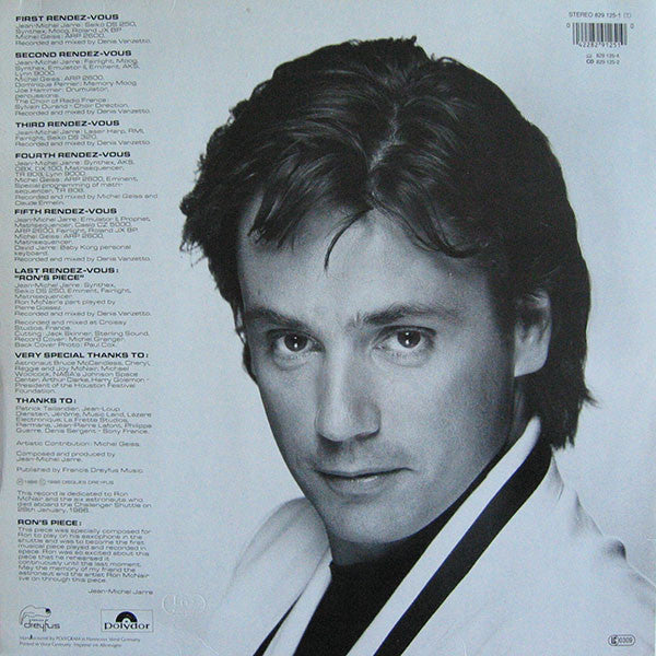 Jean-Michel Jarre : Rendez-Vous (LP, Album)