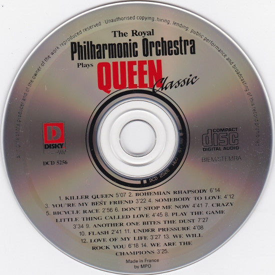 Royal Philharmonic Orchestra , Conductor Louis Clark : Plays Queen Classic (CD, Album)