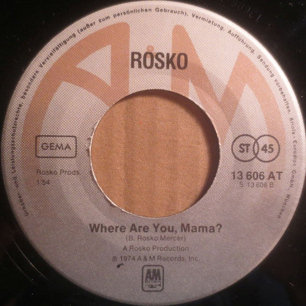Rosko : She (Power To Be) (7", Single)