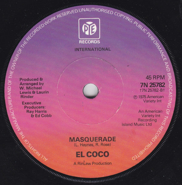 El Coco : Under Construction (7", Sol)