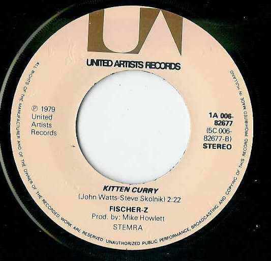Fischer-Z : The Worker (7")