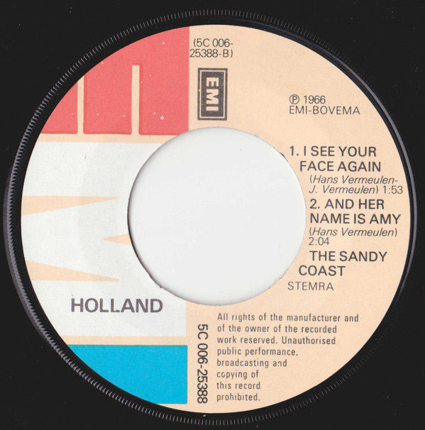 The Sandy Coast* : Capital Punishment (7", Maxi)