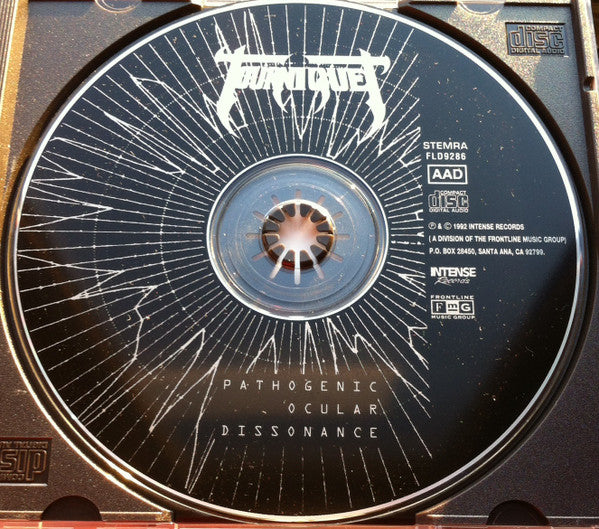 Tourniquet : Pathogenic Ocular Dissonance (CD, Album, RP)