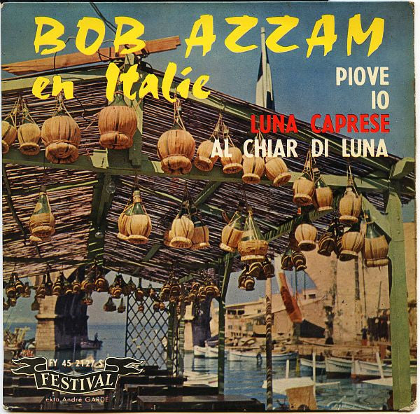 Bob Azzam Et Son Orchestre Avec Miny Gérard : Piove / Io / Luna Caprese / Al Chiar Di Luna (7", EP)