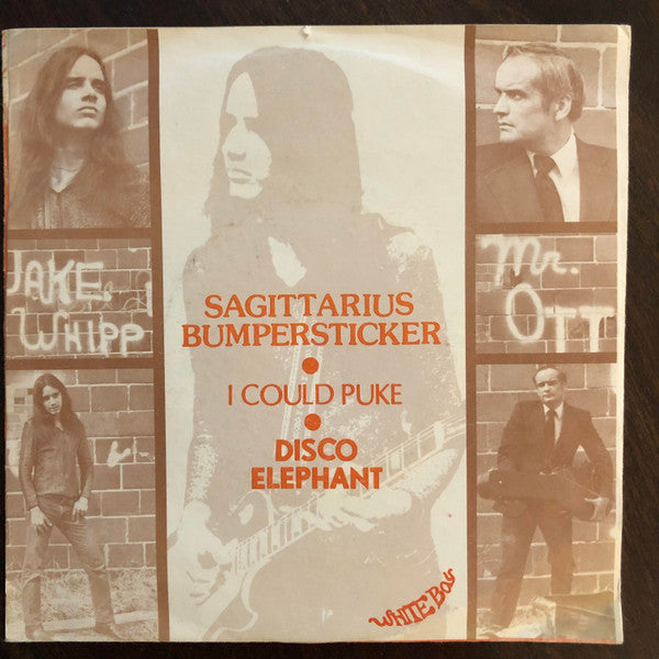 White Boy (2) : Sagittarius Bumpersticker (7", Single)
