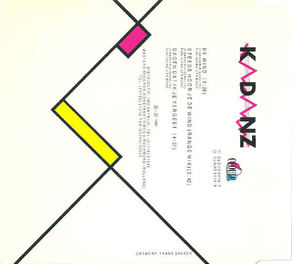 Kadanz : De Wind (CD, Maxi)