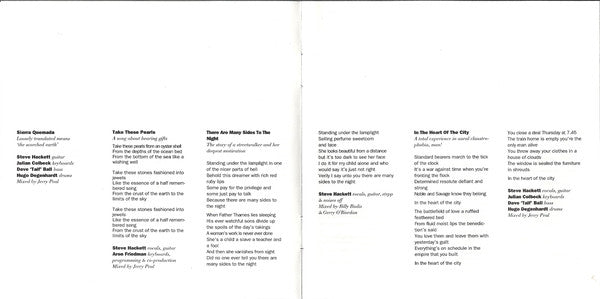 Steve Hackett : Guitar Noir (CD, Album, RE, RM)