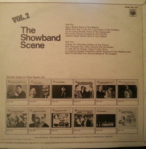 Various : The Showband Scene Vol. 2 (LP, Album, Comp, Mono)