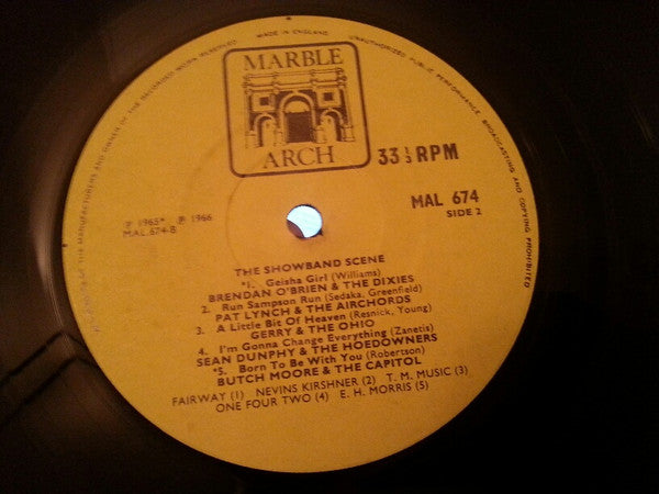 Various : The Showband Scene Vol. 2 (LP, Album, Comp, Mono)