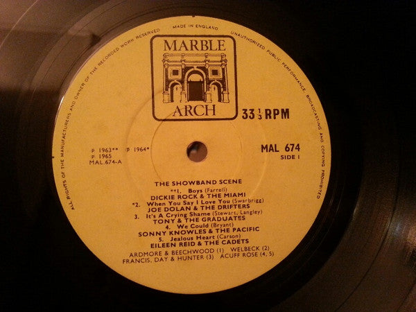 Various : The Showband Scene Vol. 2 (LP, Album, Comp, Mono)