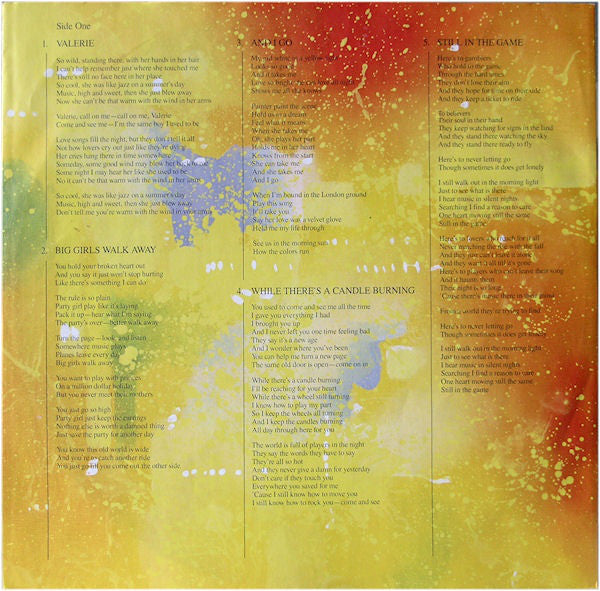 Steve Winwood : Talking Back To The Night (LP, Album)