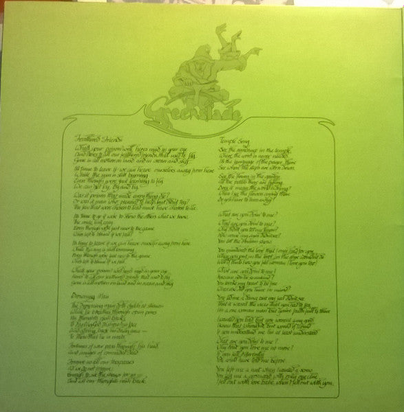 Greenslade : Greenslade (LP, Album, RE, Gat)