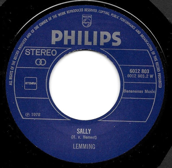 Lemming : The Last Clown / Sally (7", Single)