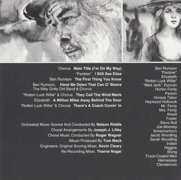 Various : Paint Your Wagon (Music From The Soundtrack) (CD, Album, RE)